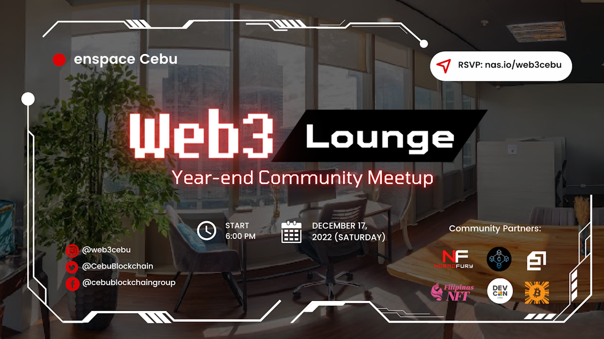 Web3 Lounge Cebu [Year-end Community Meetup]