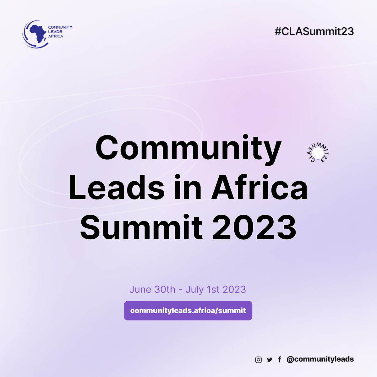 CLA Summit 23 - Beyond the Basics: Building Thriving Communities