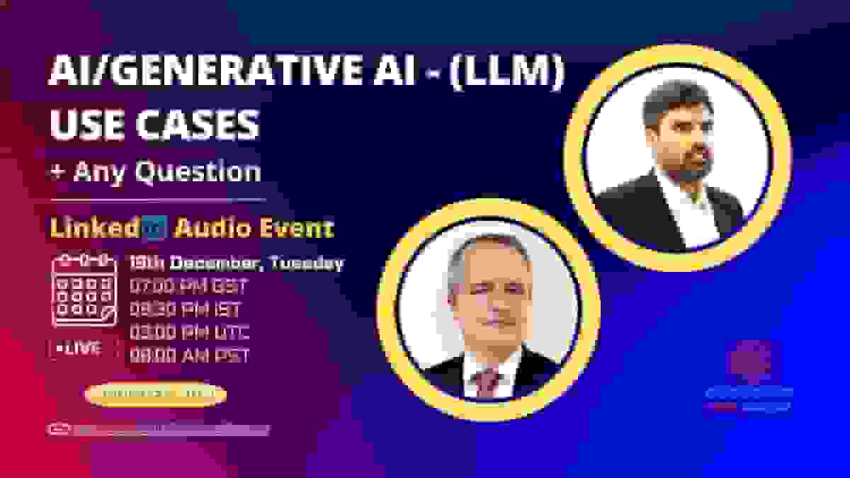 AI/Generative AI - (LLM) USE CASES