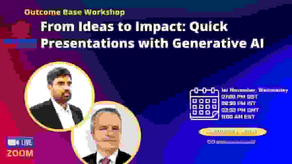 From Ideas to Impact: Quick Presentations with Generative AI