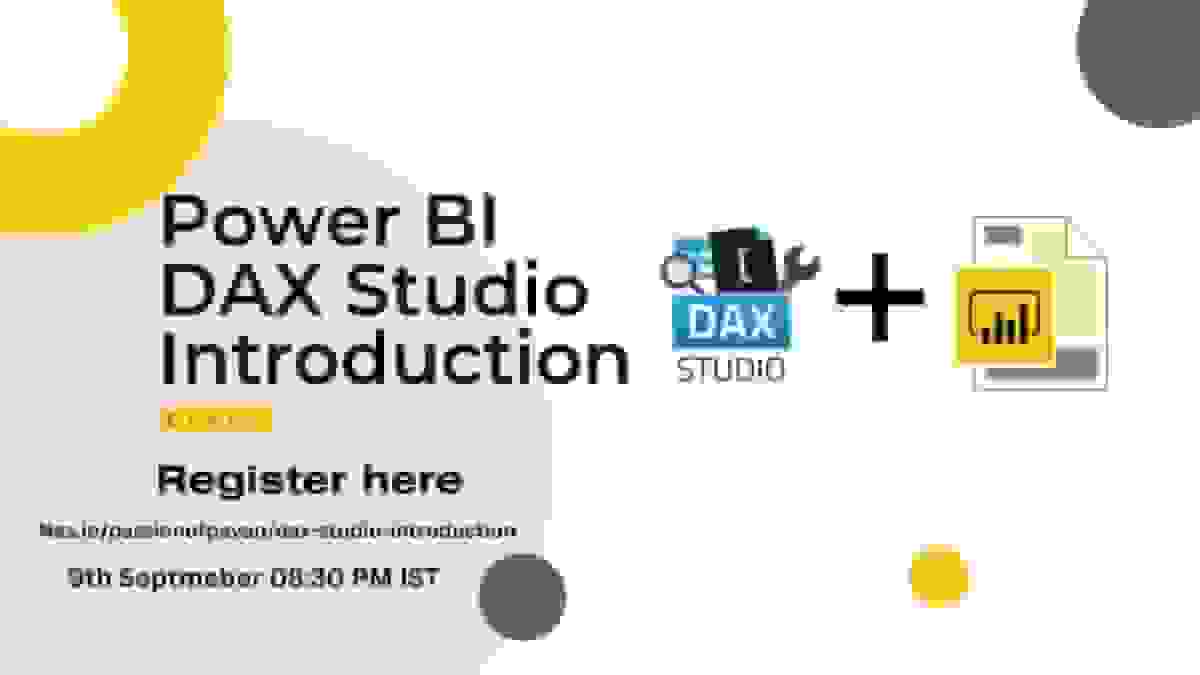 DAX STUDIO - INTRODUCTION