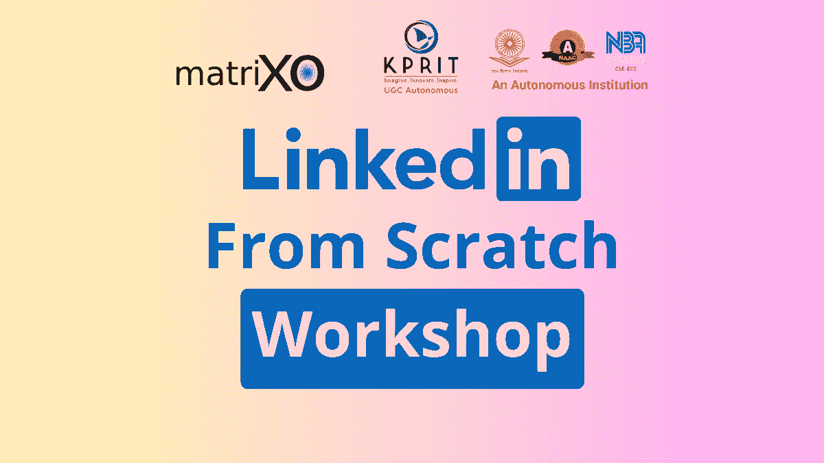 LinkedIn From Scratch Workshop