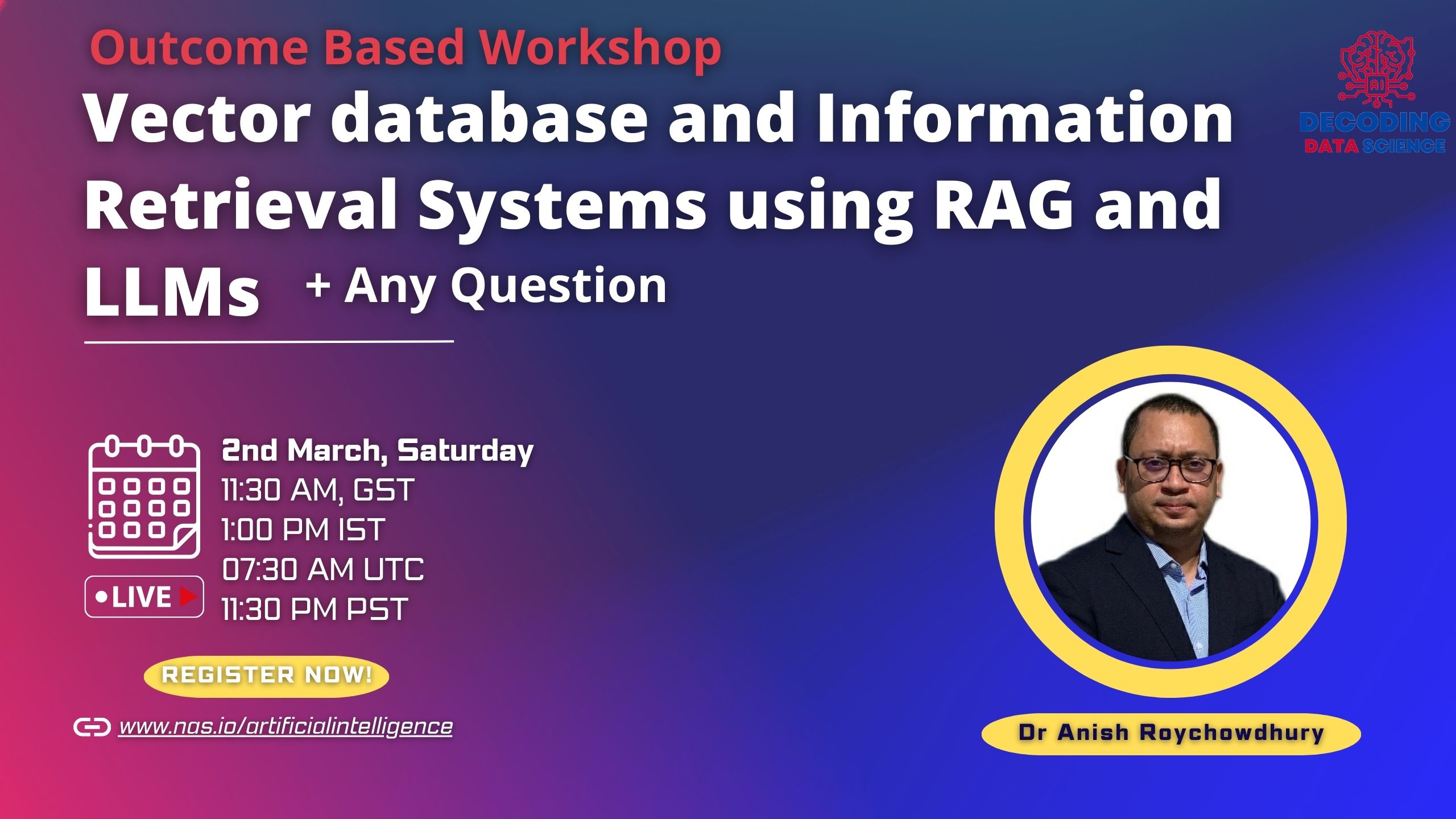 Vector database and Information Retrieval Systems using RAG and LLMs