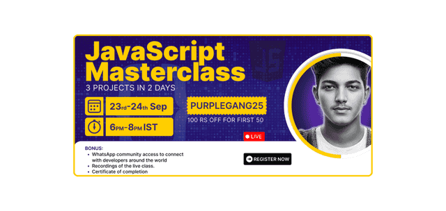 JavaScript Masterclass