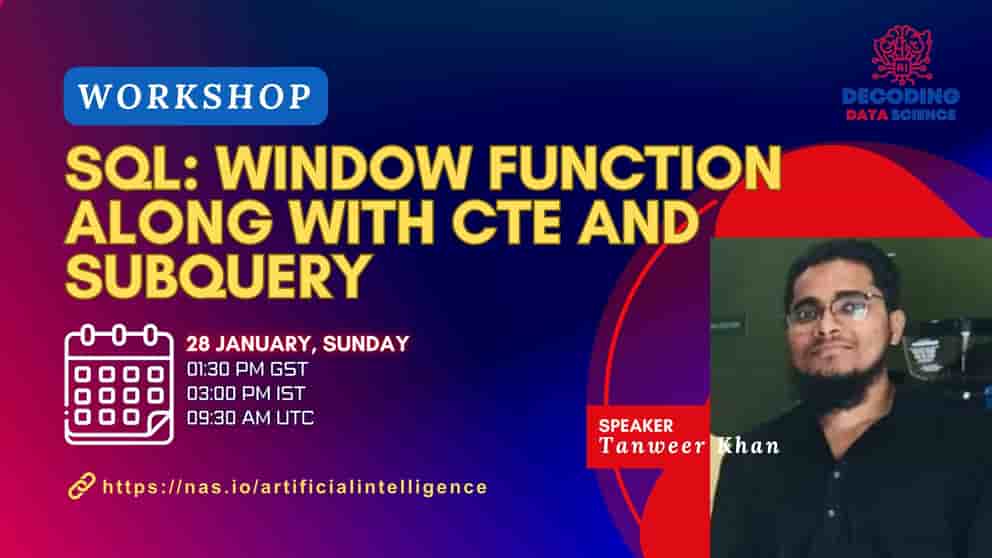Cte Vs Window Function Window Function along with CTE and Subquery