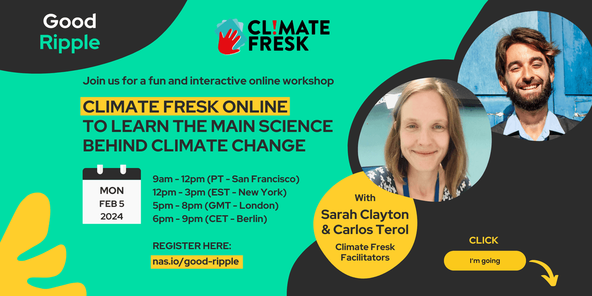 Climate Fresk (3h online workshop)