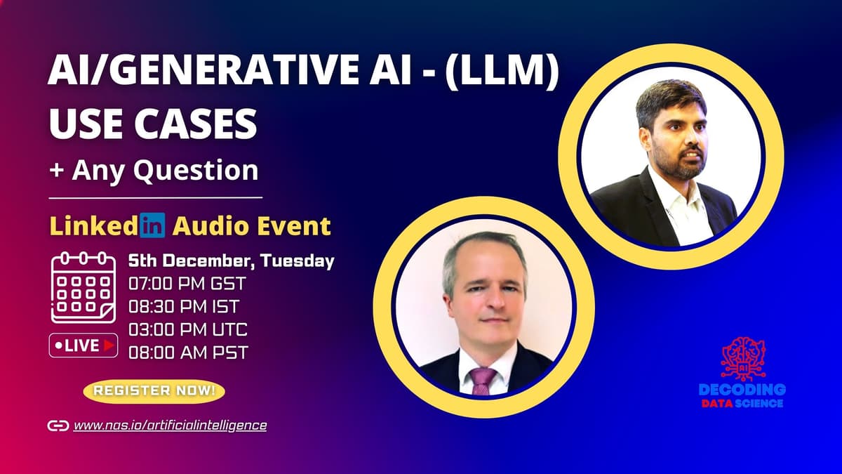 AI/Generative AI - (LLM) USE CASES