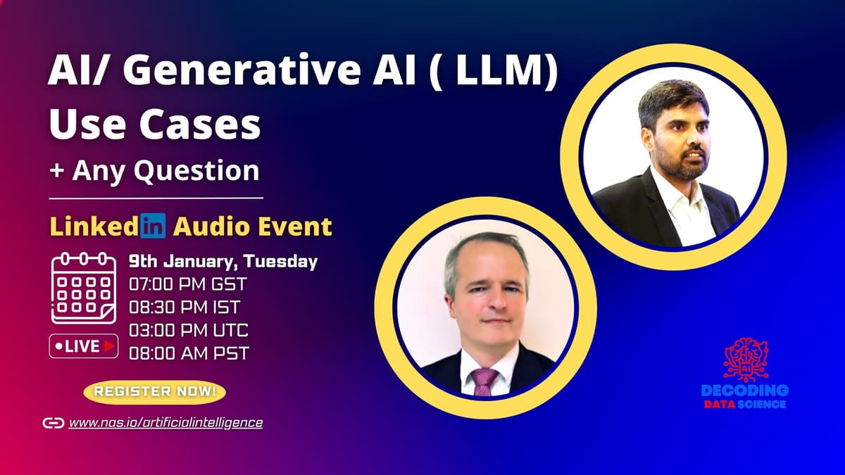 AI/Generative AI - (LLM) USE CASES