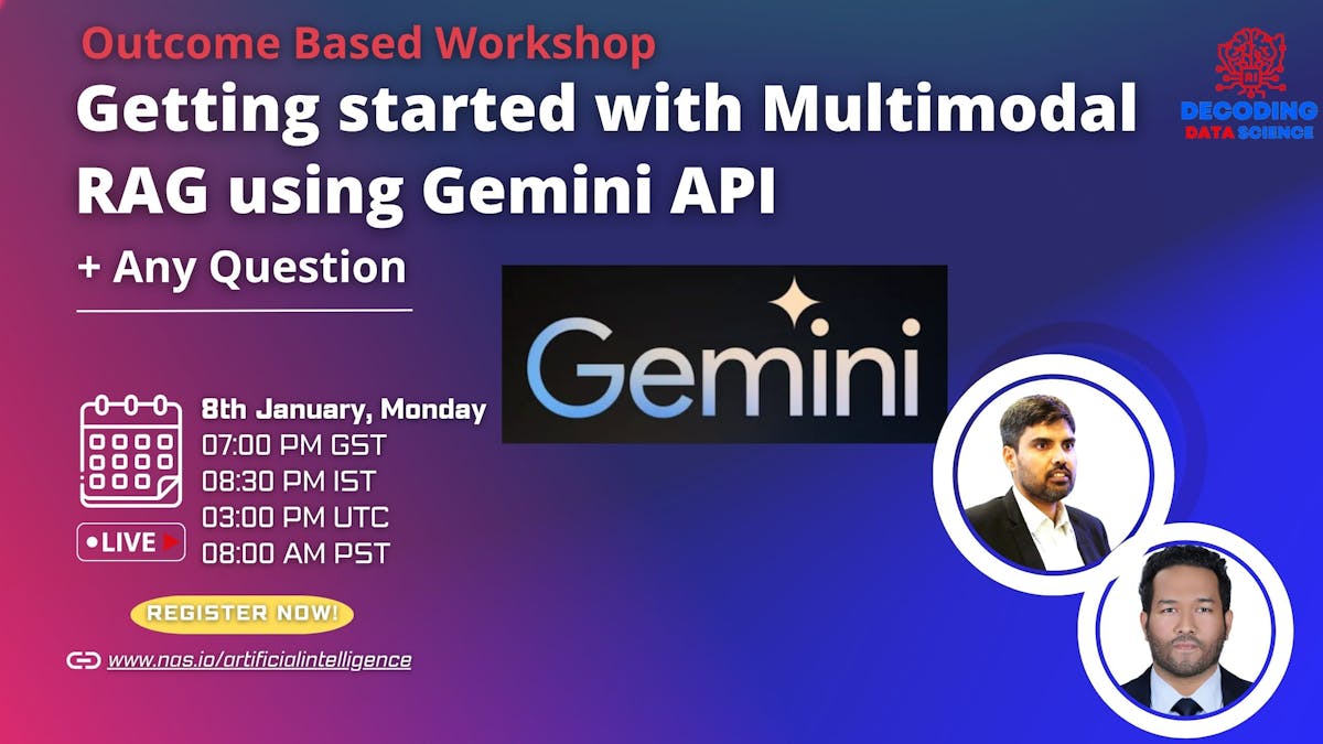 Getting started with Multimodal RAG using Gemini API