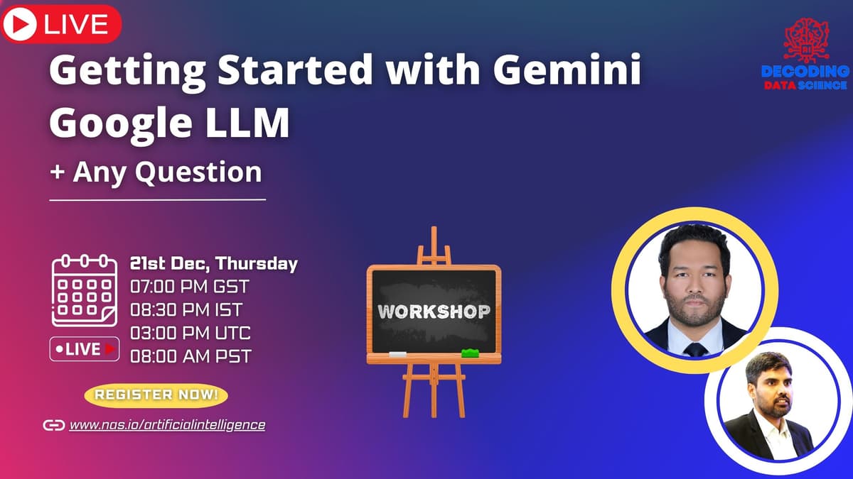 Getting Started with Gemini Google LLM