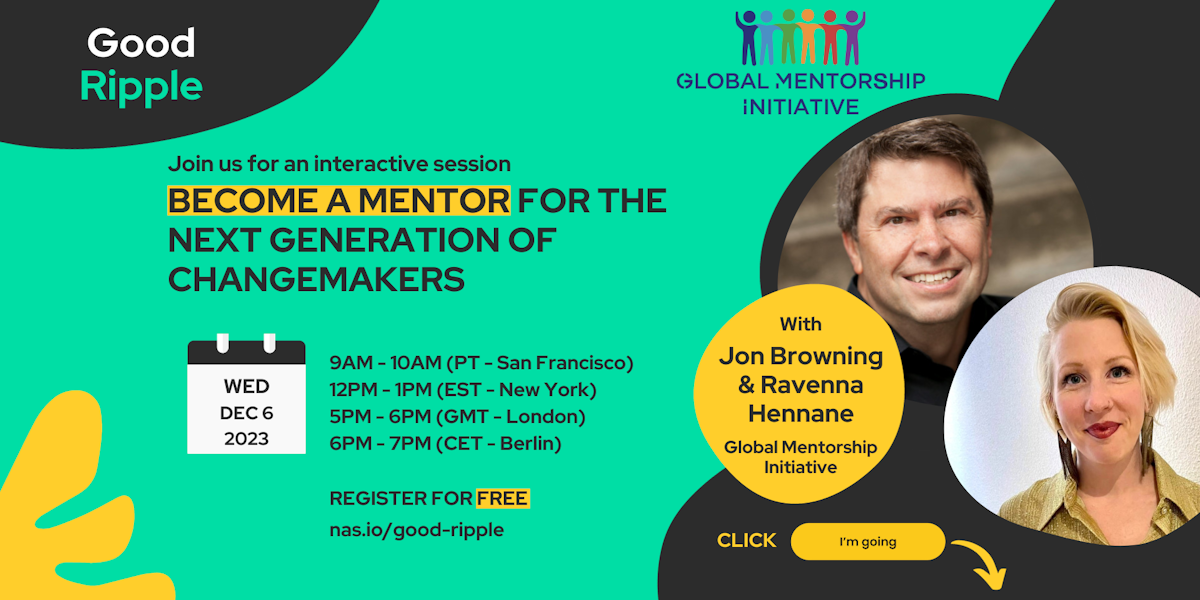 Become a Mentor for the Next Generation of Changemakers