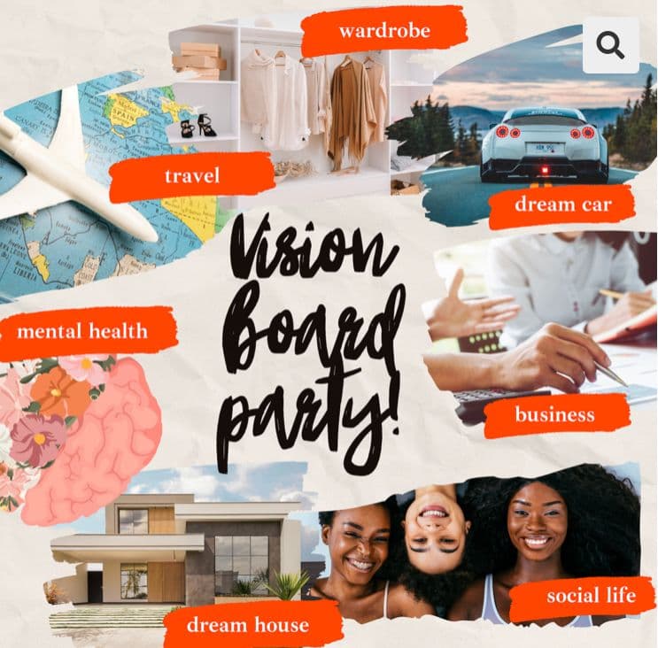 Virtual Vision Board