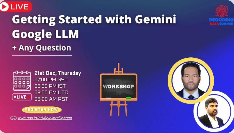 Getting Started with Gemini Google LLM