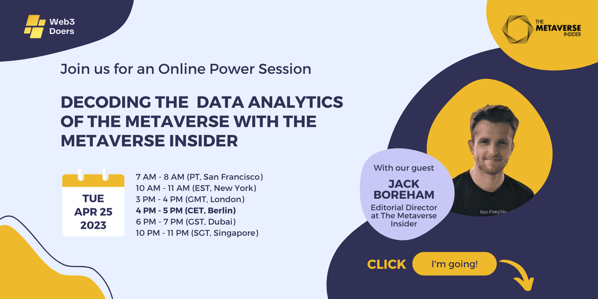 Decoding the data analytics of the Metaverse with the Metaverse Insider