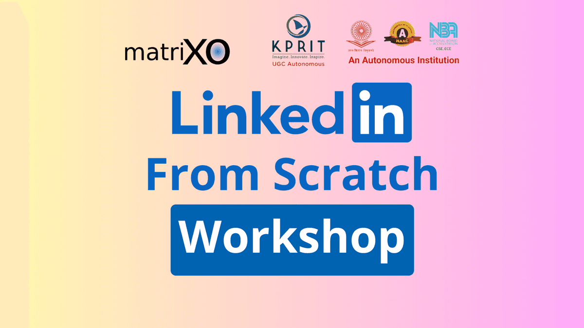 LinkedIn From Scratch Workshop