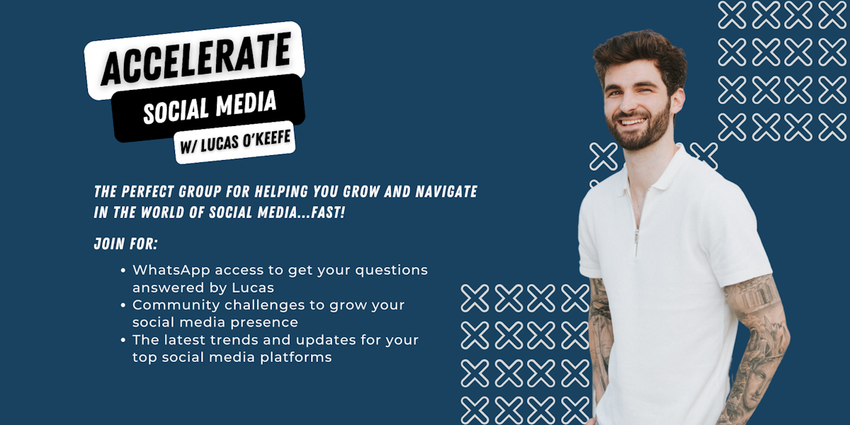 Accelerate Social Media with Lucas O'Keefe