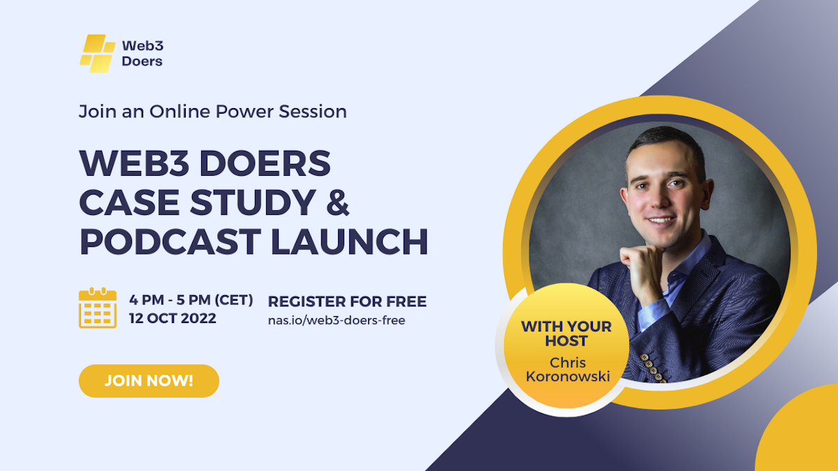 Web3 Doers Power Session & Podcast Launch