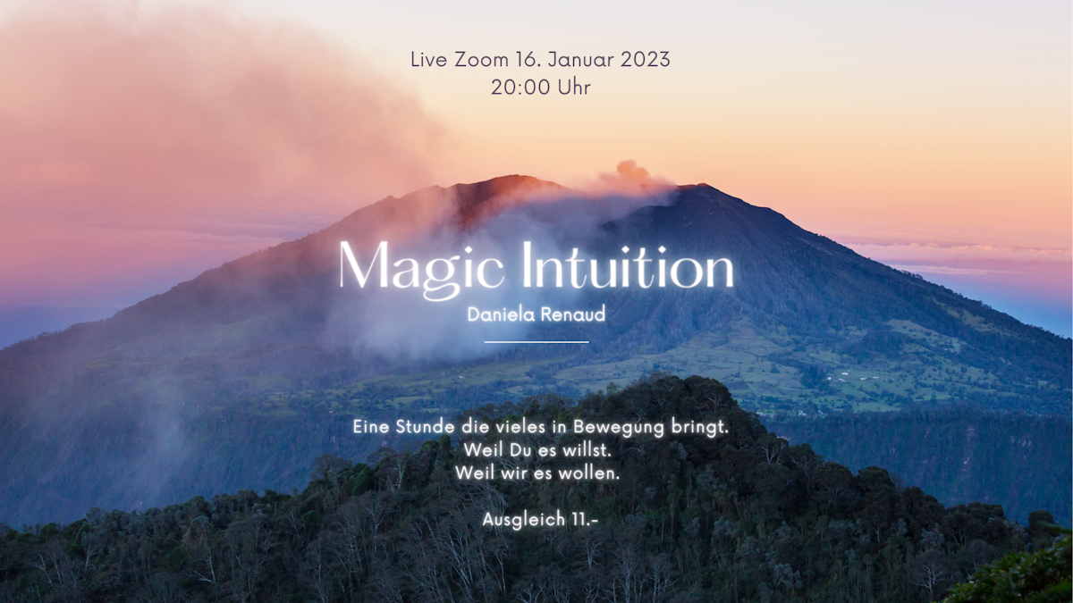 Magic Intuition - Live Zoom Meeting